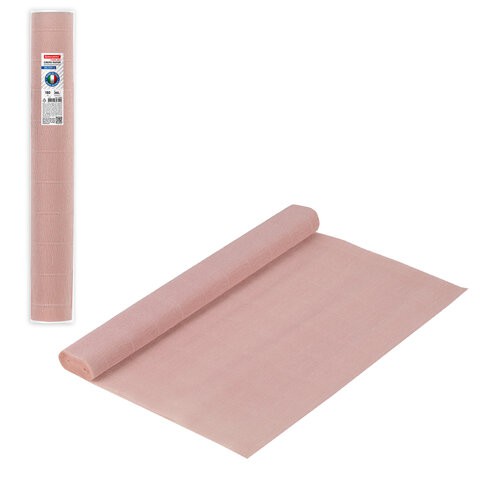 Бумага гофр. Brauberg Fiore 180 г/м2 дымчатая роза (17a3) 50х250 см 112643 цена за 4 шт , 